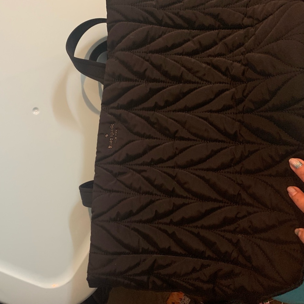 Black quilt Kate ♠️ bag.